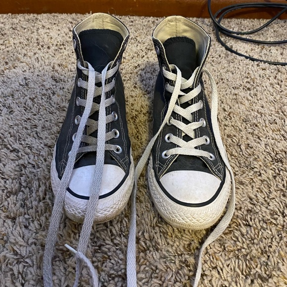 Converse Shoes - Converse Black High-Top